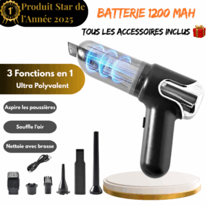 aspirateur de voiture sans fil puissant