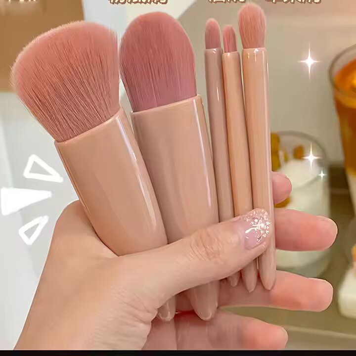boîtes 5 pinceaux pour maquillage
