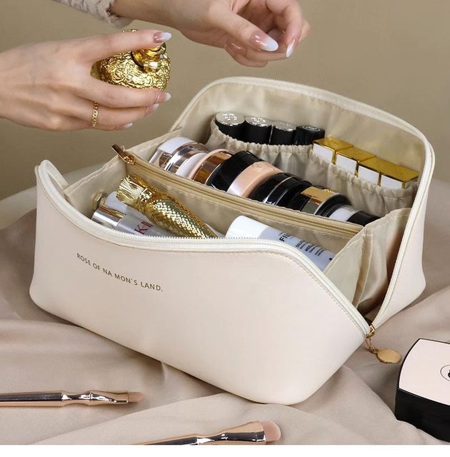 trousse de maquillage grande capacité pour femme
