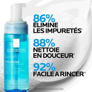 laroche posay laboratoire dermatologique mousse d'eau micellaire nettoyante